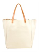 Hunter Neut Gold-tone Suede Lining Open Top Tote