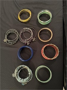 Bangle bracelets