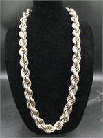 Heavy Sterling Necklace
