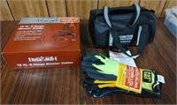 16ft 6 Gauge Booster Cable, Gloves, emergincy Car