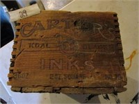 Vintage Wood Box - Carters Koal Blank Inks