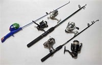 Collapsible Fishing Poles, Fishing Reels