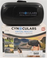 Cynoculars Virtual Reality Headset & Remote