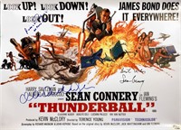 Autograph 007 Thunderball Poster