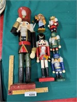 Vintage CHRISTMAS NUTCRACKER REPAIR LOT