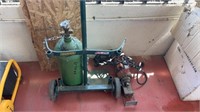 Acetylene Cart w/ Oxygen Tank & Electric Rebar Cut