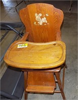 WOOD HIGH CHAIR