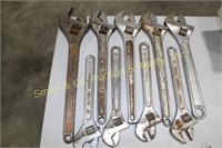 9 - CRESCENT WRENCHES