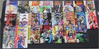 (39) 1994 - 1995 Valiant Ninjak Comic Books