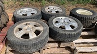 205/55R16 Tires w/ Ford Rims