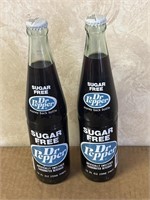 Sugar free Dr Pepper bottles