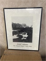 Ansel adams framed print