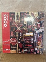 Coca Cola Springbok 2000 Piece Puzzle New