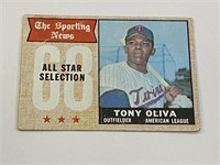 1968 Tony Oliva Topps Baseball Card