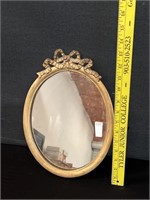 Antique Gold Frame Art Deco Mirror