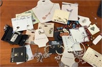 Lot of unused assorted fashion jewelry