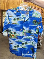 XL islander mens Hawaiian shirt