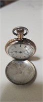 WC CO TRADEMARK COIN 75693 AND LADIES POCKET WATCH