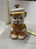 1960s Treasure Craft - Teddy Bear cookie jar
