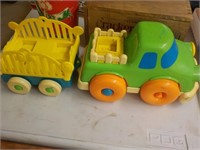 Toy truck trailer