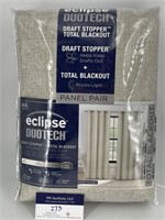 Eclipse Draft Stopper 100% blackout