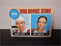 1968 TOPPS JOHNNY BENCH #247 ROOKIE