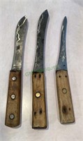 Amazing lot of free antique butchery knives