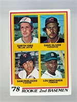 1978 Topps #704 Lou Whitaker Rookie RC Upper Mid G