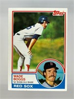 1983 Topps #498 Wade Boggs Rookie RC Sharp NM/MT
