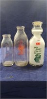 (3) Milk Bottles (Wengert's, Hershey & Cream Top