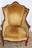 Early 20c French Provincial Style Wing Chair