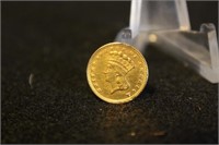 1889 Type 3 $1 U.S. Pre-33 Gold Coin
