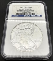 2007 American Silver Eagle Dollar