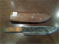 Custom Heavy Knife apprx 13" w Robert Jones Case