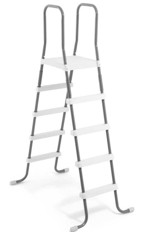 Steel Frame 52" Pool Entry Step Ladder with