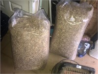 (2) Bags of Pet Bed Shavings