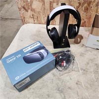 Unused VR Headset & Headphones