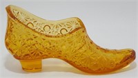 Vintage Gold-Tone Boot
