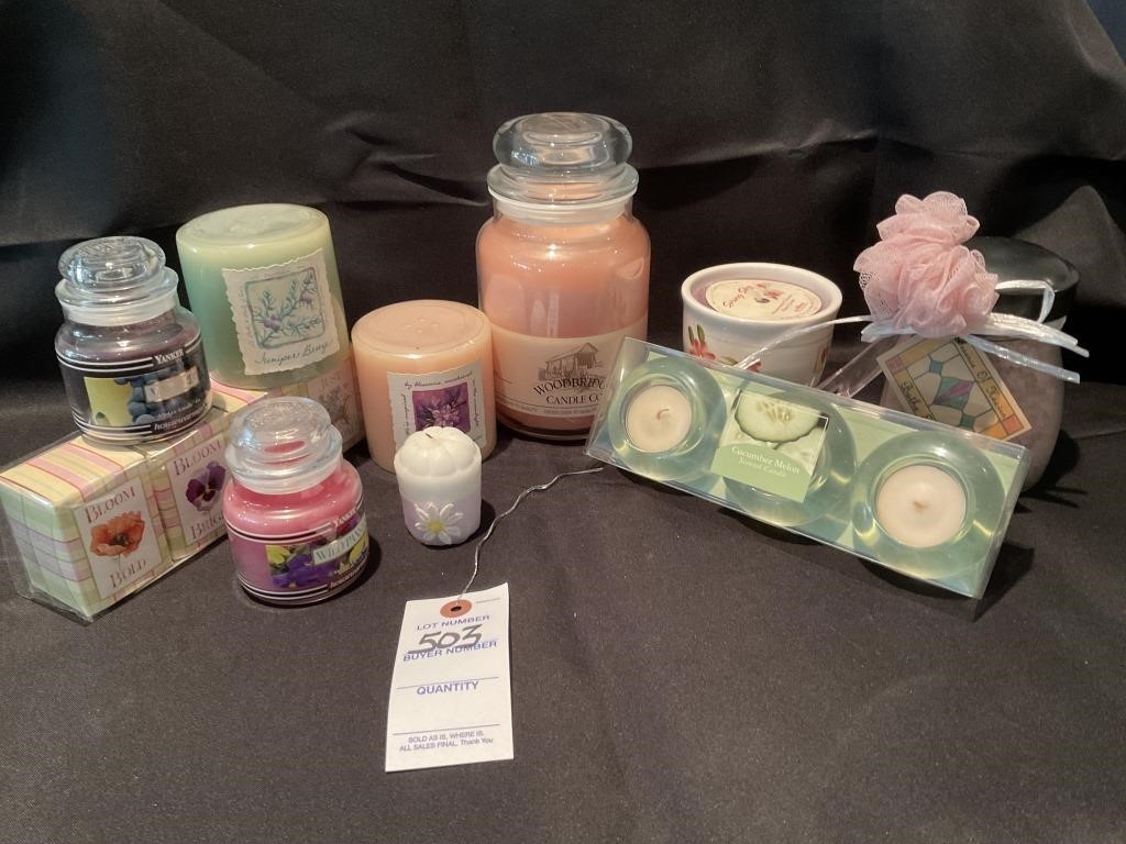 Yankee Candles, Woodbridge Candles and More!!