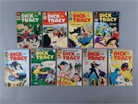 9pc 10 Cent Harvey Dick Tracy Comic Book Lot