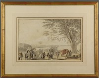 Sir Alexander Allan. Watercolor of Madras Infantry