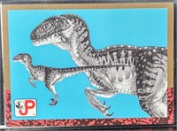 1993 Universal Jurassic Park Velociraptor #79