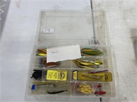 Case with Fishing Lures