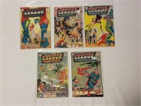 5 Justice League of America comics