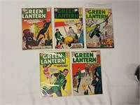5 Green Lantern comics