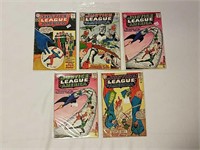 5 Justice League of America comics