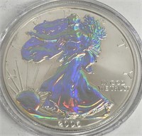 2006 Hologram Silver Eagle w/box