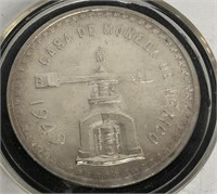 1949 Casa De Moneda Silver Coin 0.925