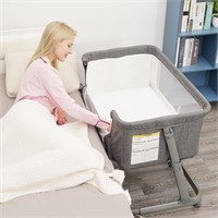 N4683  Pamo Babe Unisex Bedside Sleeper (Grey)