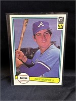 1982 Donruss Dale Murphy Braves Card